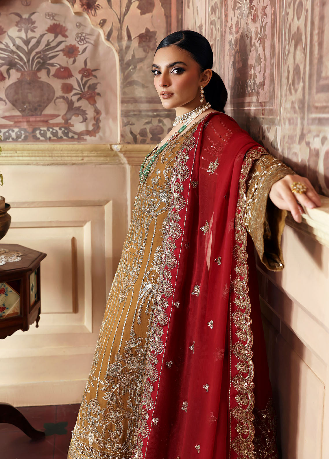 Gulaal | I Evayna Embroidered Chiffon | Dinara - Ladies Clothes - Maria Faisal