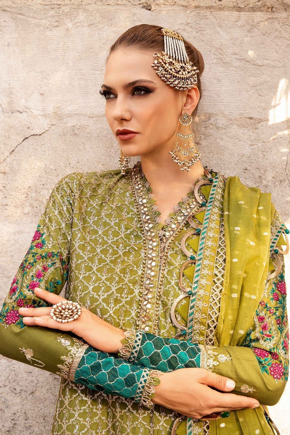 Maria B | Sateen Formals 24 | CST-803 - Ladies Clothes - Maria Faisal