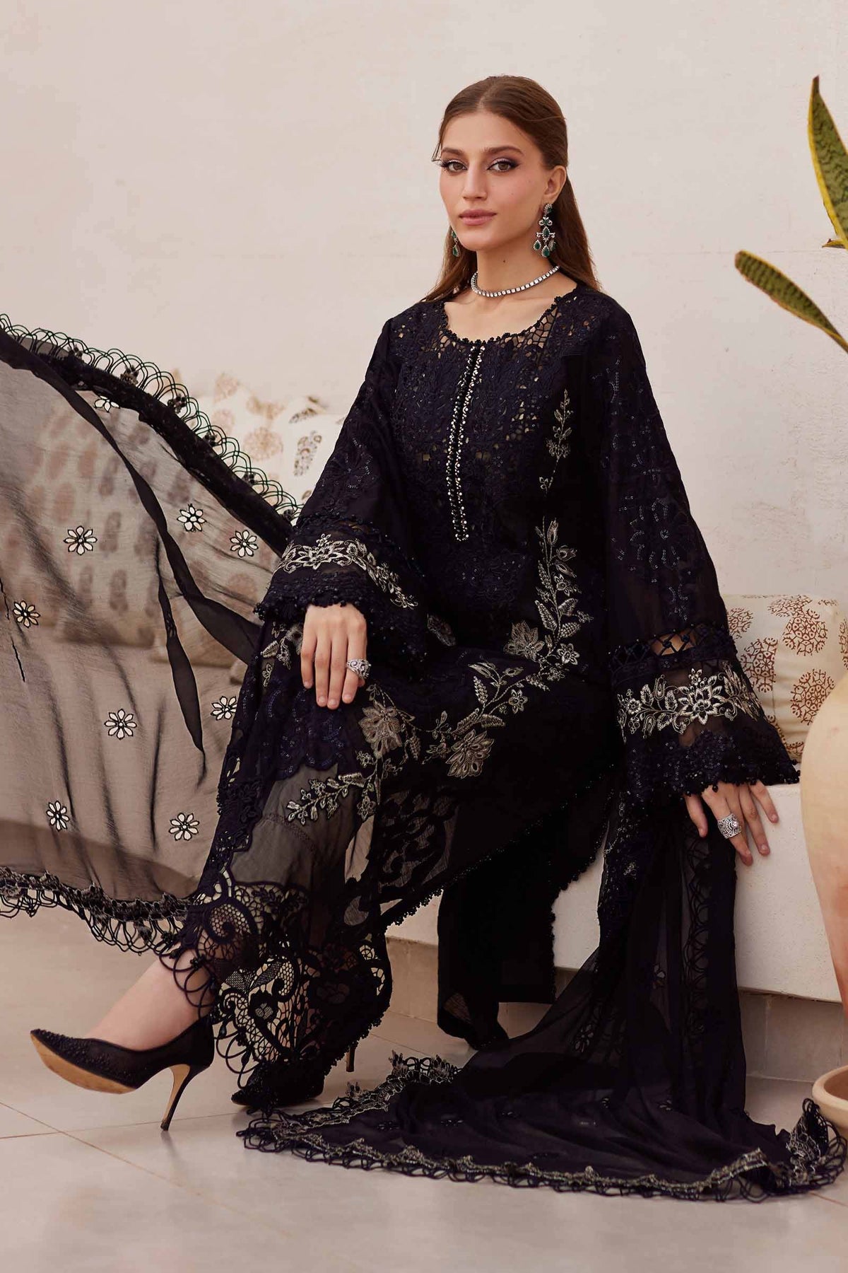 Maria B | Eid Collection 25 | 25-03 by Maria Faisal - Registered Vendor of : Maria B - type : Ladies Clothes - 100% original wedding dresses