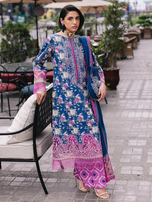 Mahnur | Broadway Luxury Lawn 25 | Ires by Maria Faisal - Registered Vendor of : Mahnur - type : Ladies Clothes - 100% original wedding dresses