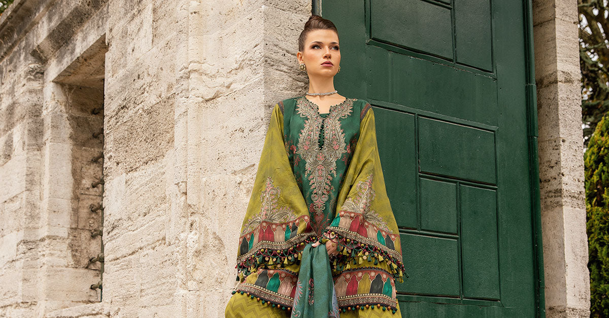 Maria B | M Prints Fall Edit 24 | MPT-2305-A - Ladies Clothes - Maria Faisal