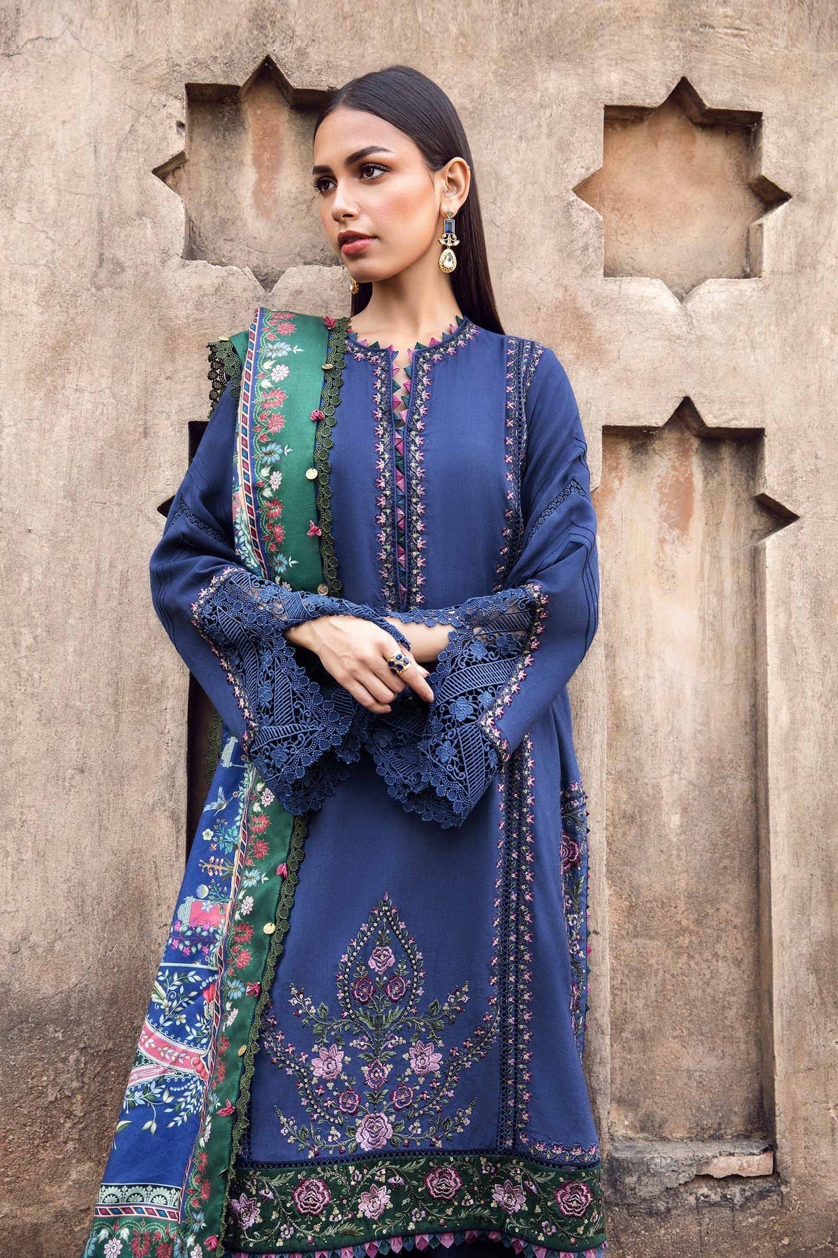 Maria B | M Prints Winter 24 | MPT-2405-A - Ladies Clothes - Maria Faisal