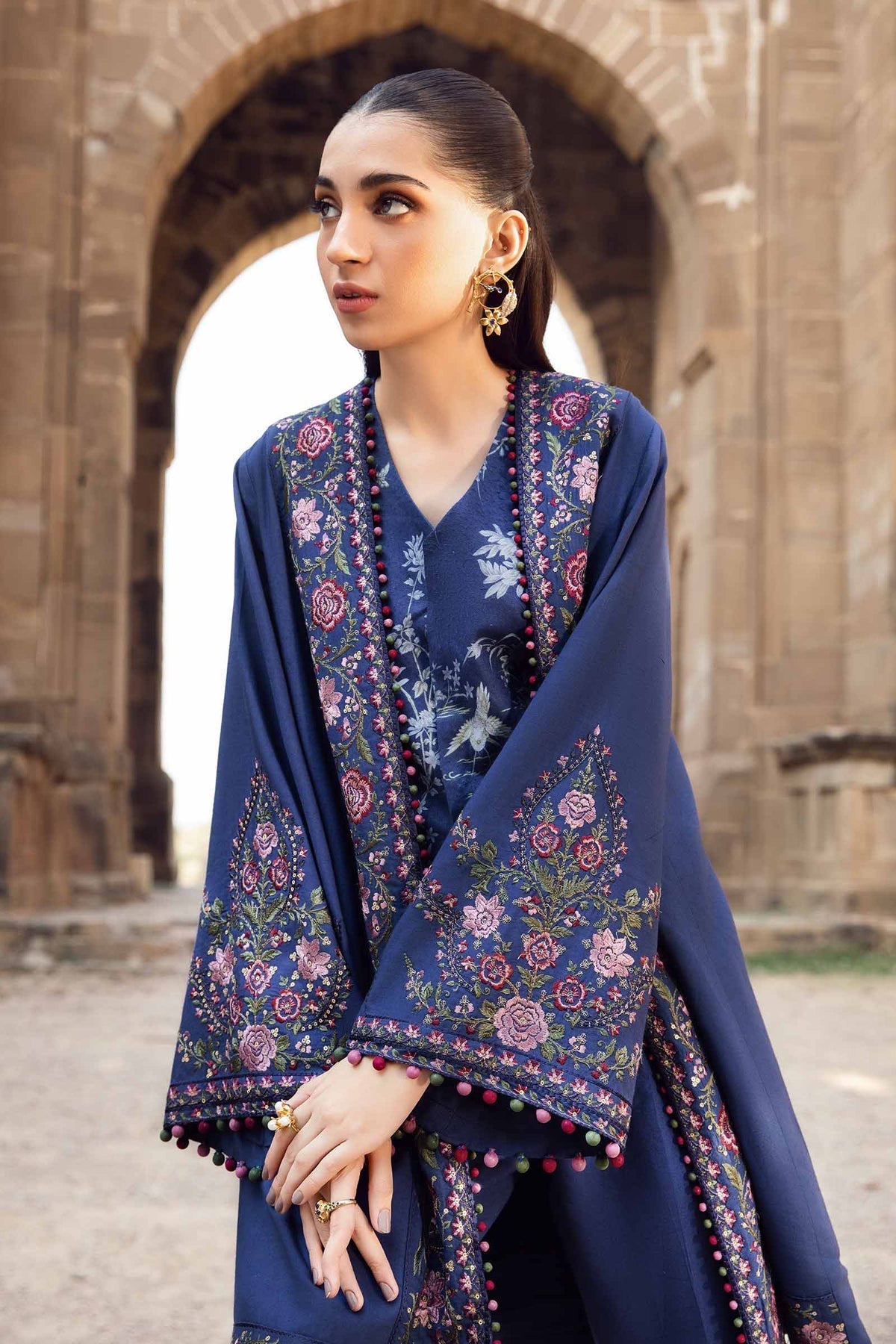 Maria B | M Prints Winter 24 | MPT-2405-A - Ladies Clothes - Maria Faisal