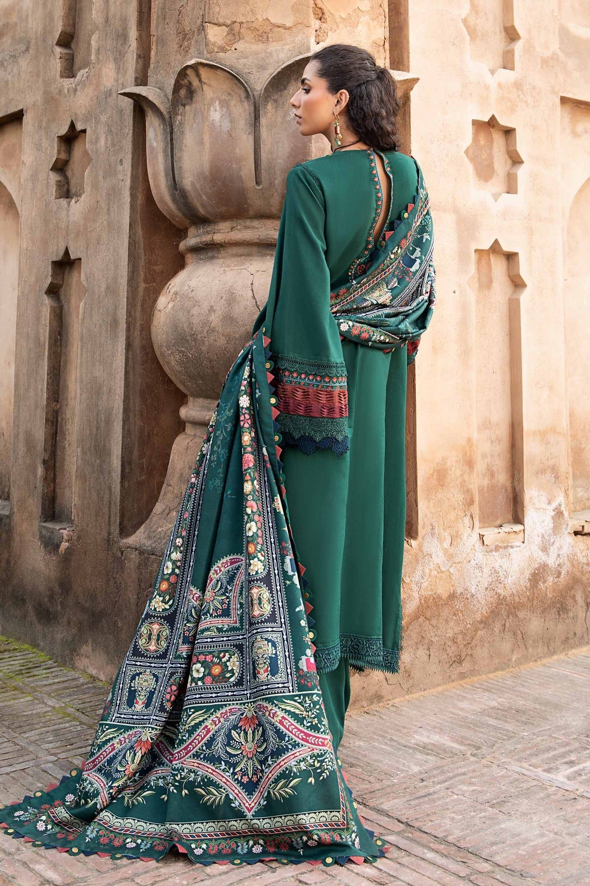 Maria B | M Prints Winter 24 | MPT-2405-B - Ladies Clothes - Maria Faisal