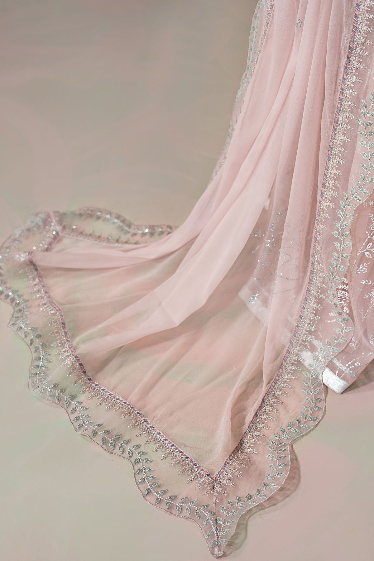 Maria B | Soiree Formals | WFS-09-05-Nude - Formal Dress - available at Maria Faisal in UK and USA.