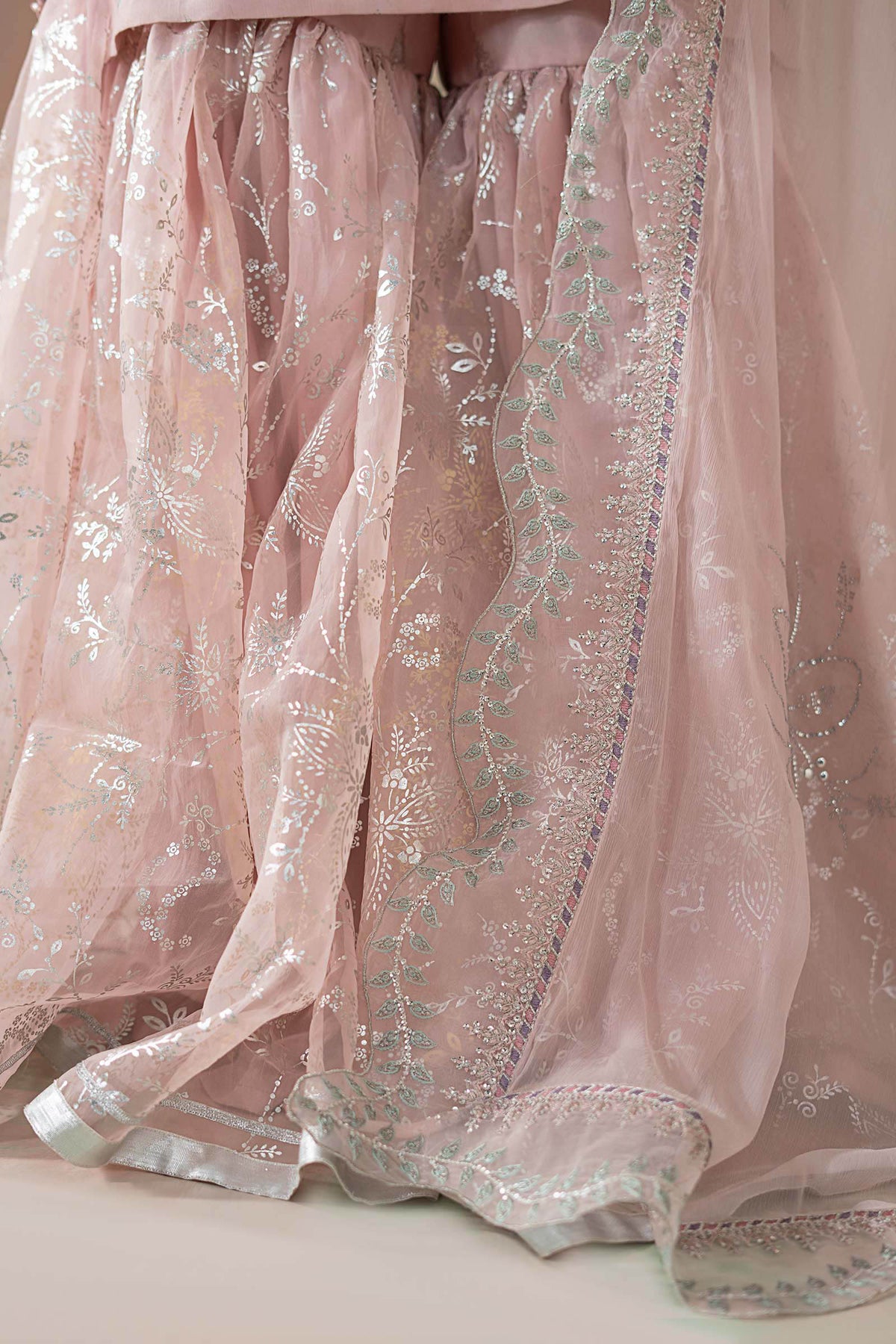 Maria B | Soiree Formals | WFS-09-05-Nude - Formal Dress - available at Maria Faisal in UK and USA.