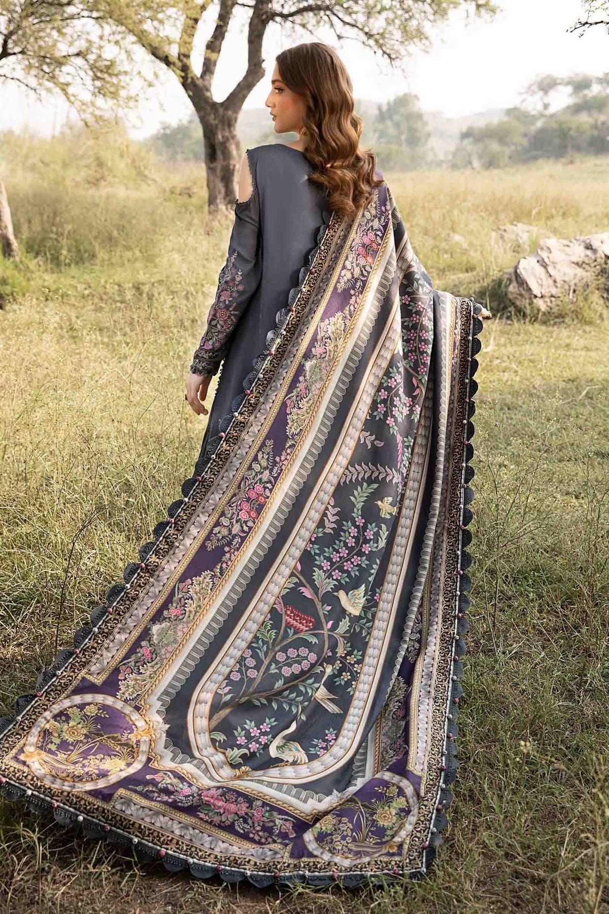 Maria B | M Prints Winter 24 | MPT-2406-A - Ladies Clothes - Maria Faisal