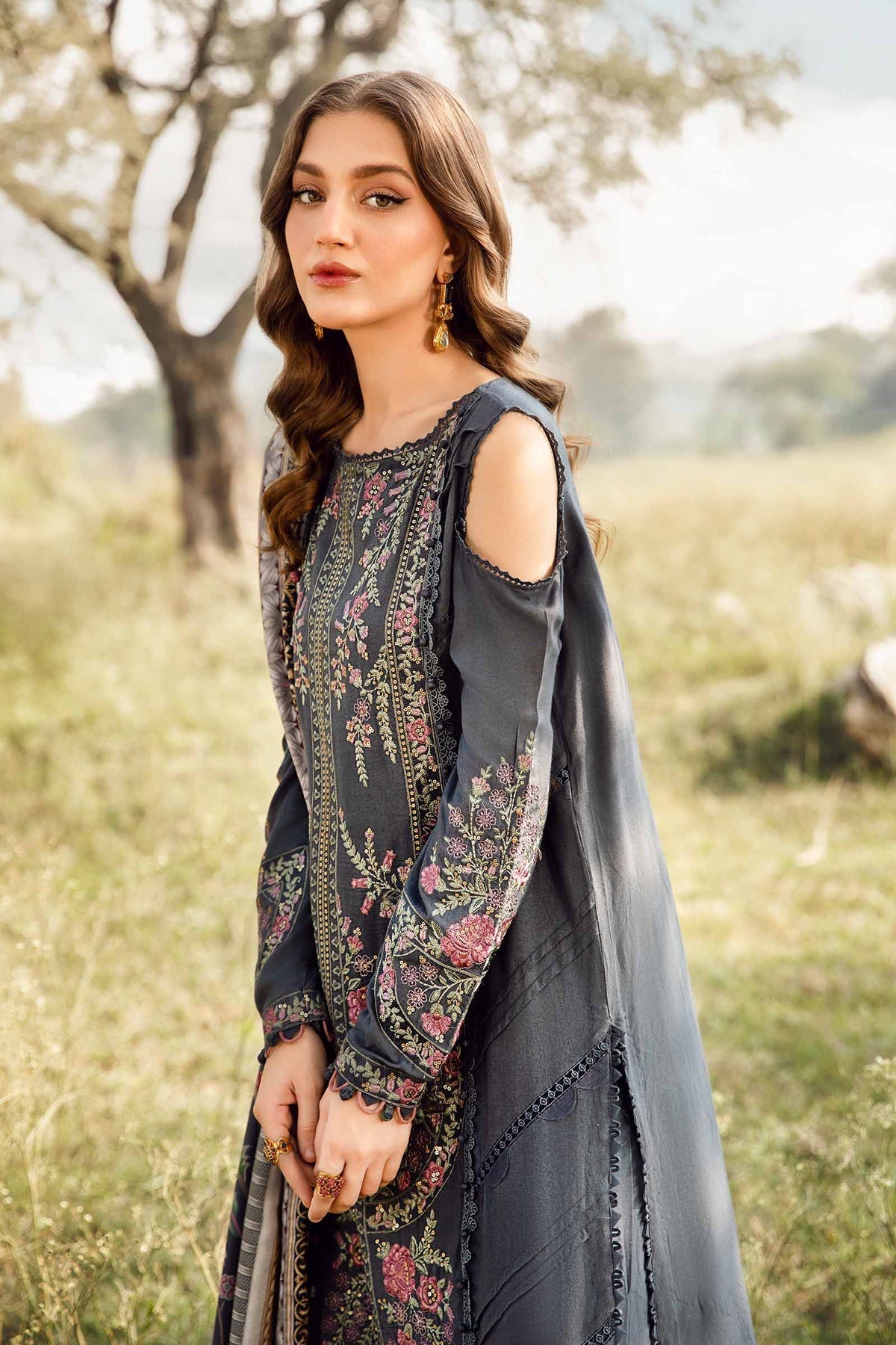 Maria B | M Prints Winter 24 | MPT-2406-A - Ladies Clothes - Maria Faisal