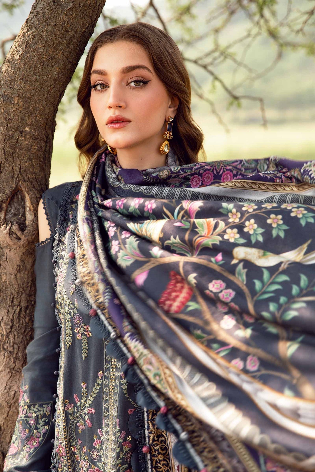 Maria B | M Prints Winter 24 | MPT-2406-A - Ladies Clothes - Maria Faisal