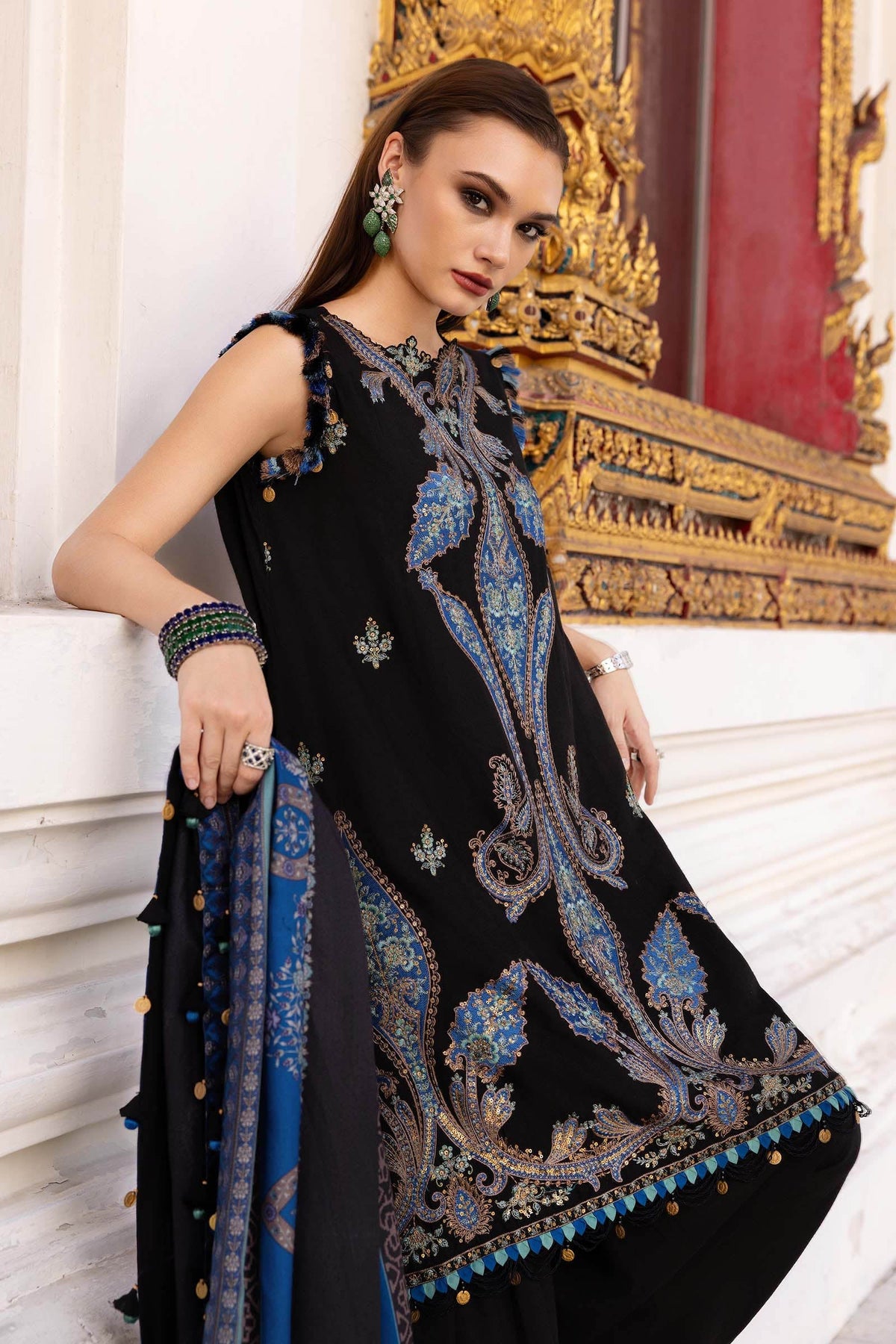 MPT-2806-B – authentic Pakistani dress from the  collection for women in the UK