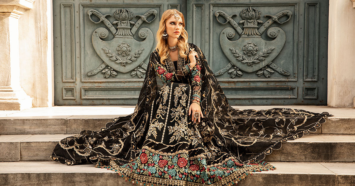 Maria B | Sateen Formals 24 | CST-806 - Ladies Clothes - Maria Faisal