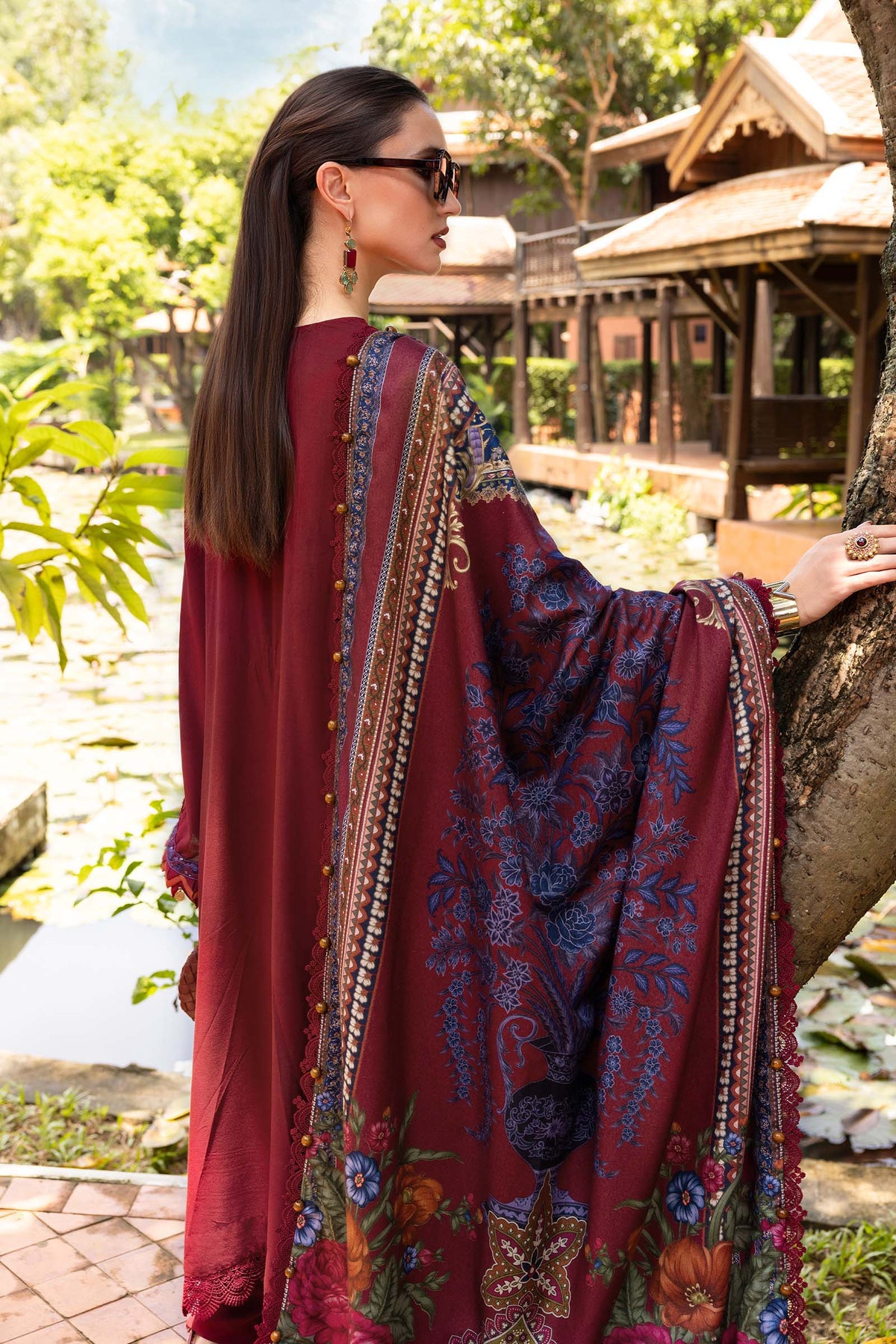 MPT-2807-A – authentic Pakistani dress from the M Prints Winter 25 collection for women in the UK
