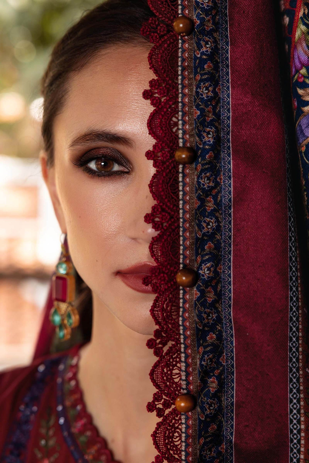 MPT-2807-A – authentic Pakistani dress from the M Prints Winter 25 collection for women in the UK