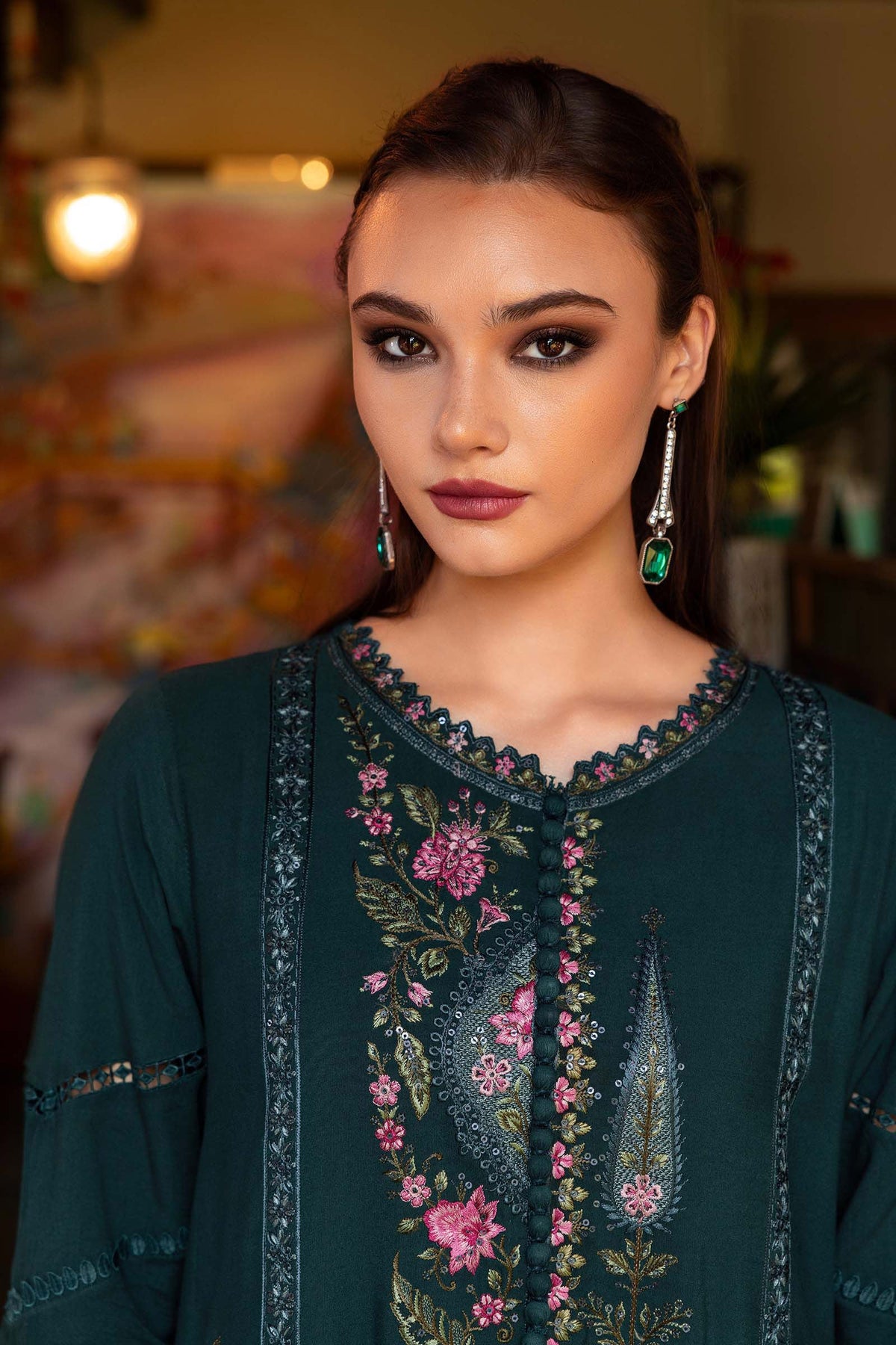 MPT-2807-B – authentic Pakistani dress from the M Prints Winter 25 collection for women in the UK