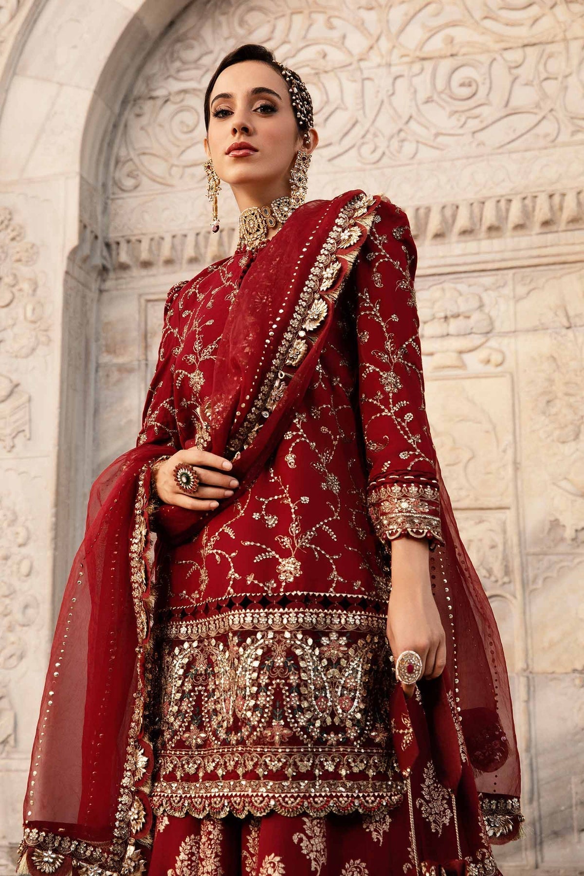 Maria B | Sateen Formals 24 | CST-807 - Ladies Clothes - Maria Faisal