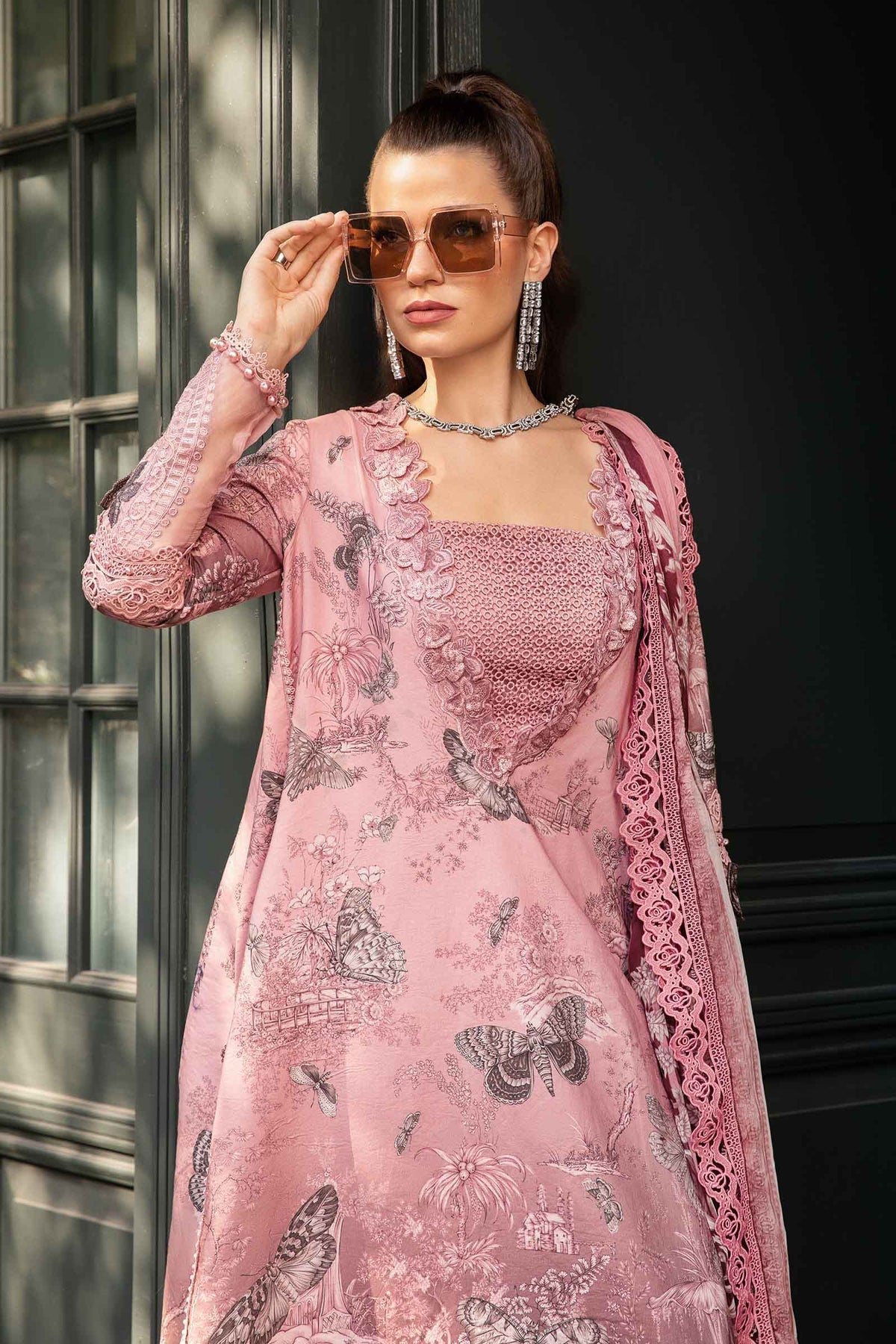 Maria B | M Prints Fall Edit 24 | MPT-2308-A - Ladies Clothes - Maria Faisal