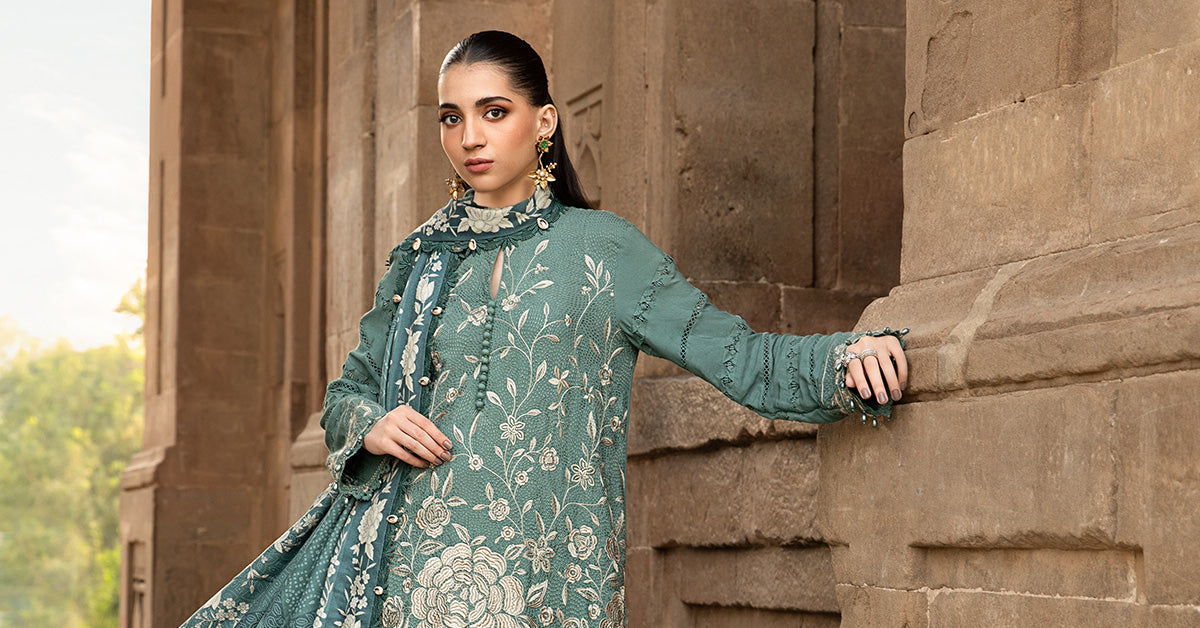 Maria B | M Prints Winter 24 | MPT-2408-A - Ladies Clothes - Maria Faisal