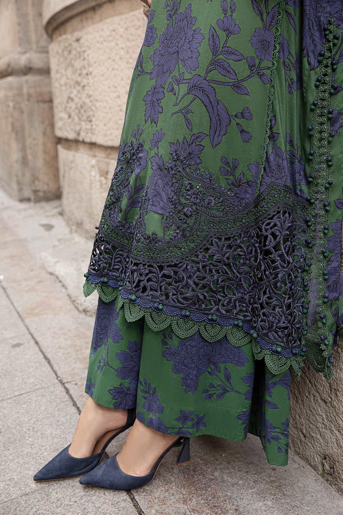 Maria B | M Prints Fall Edit 24 | MPT-2309-B - Ladies Clothes - Maria Faisal