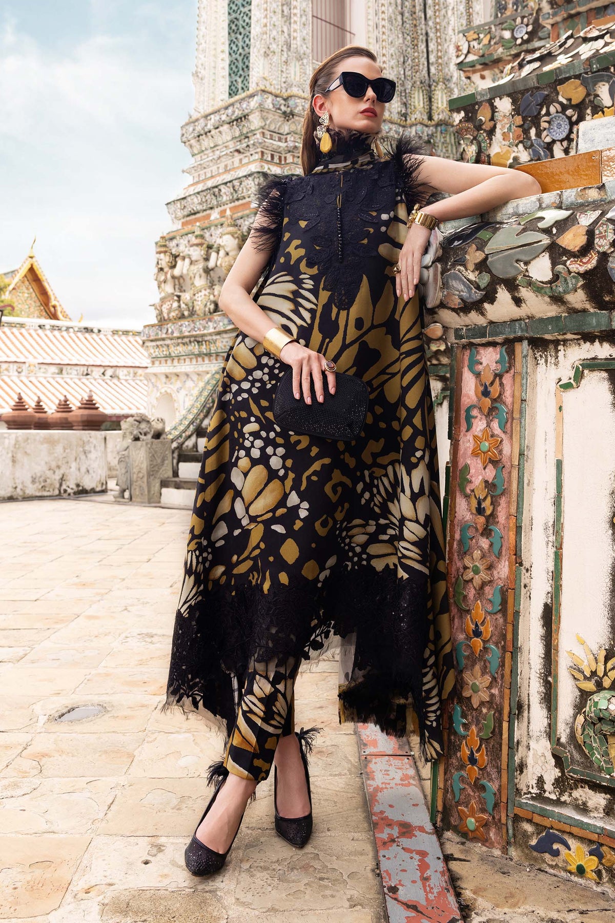 MPT-2809-B – authentic Pakistani dress from the M Prints Winter 25 collection for women in the UK