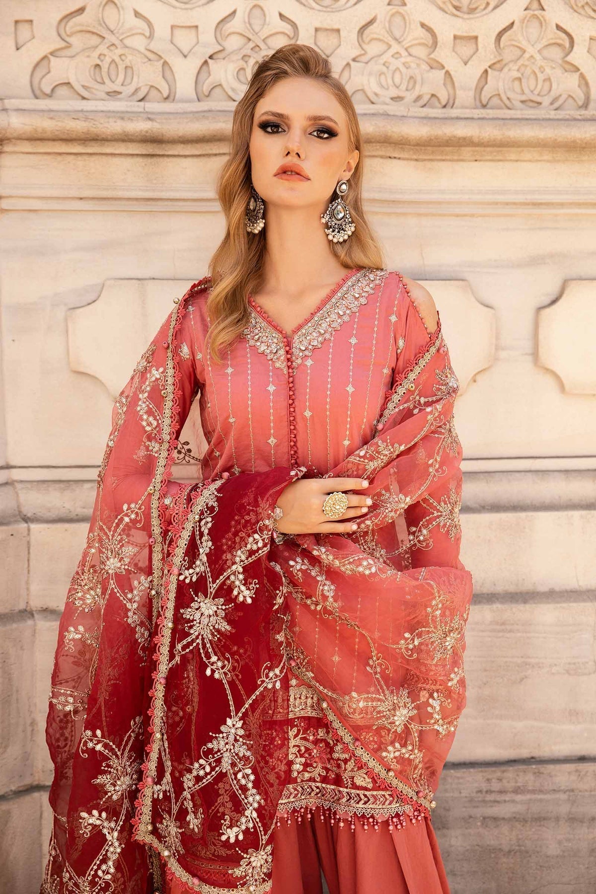 Maria B | Sateen Formals 24 | CST-809 - Ladies Clothes - Maria Faisal
