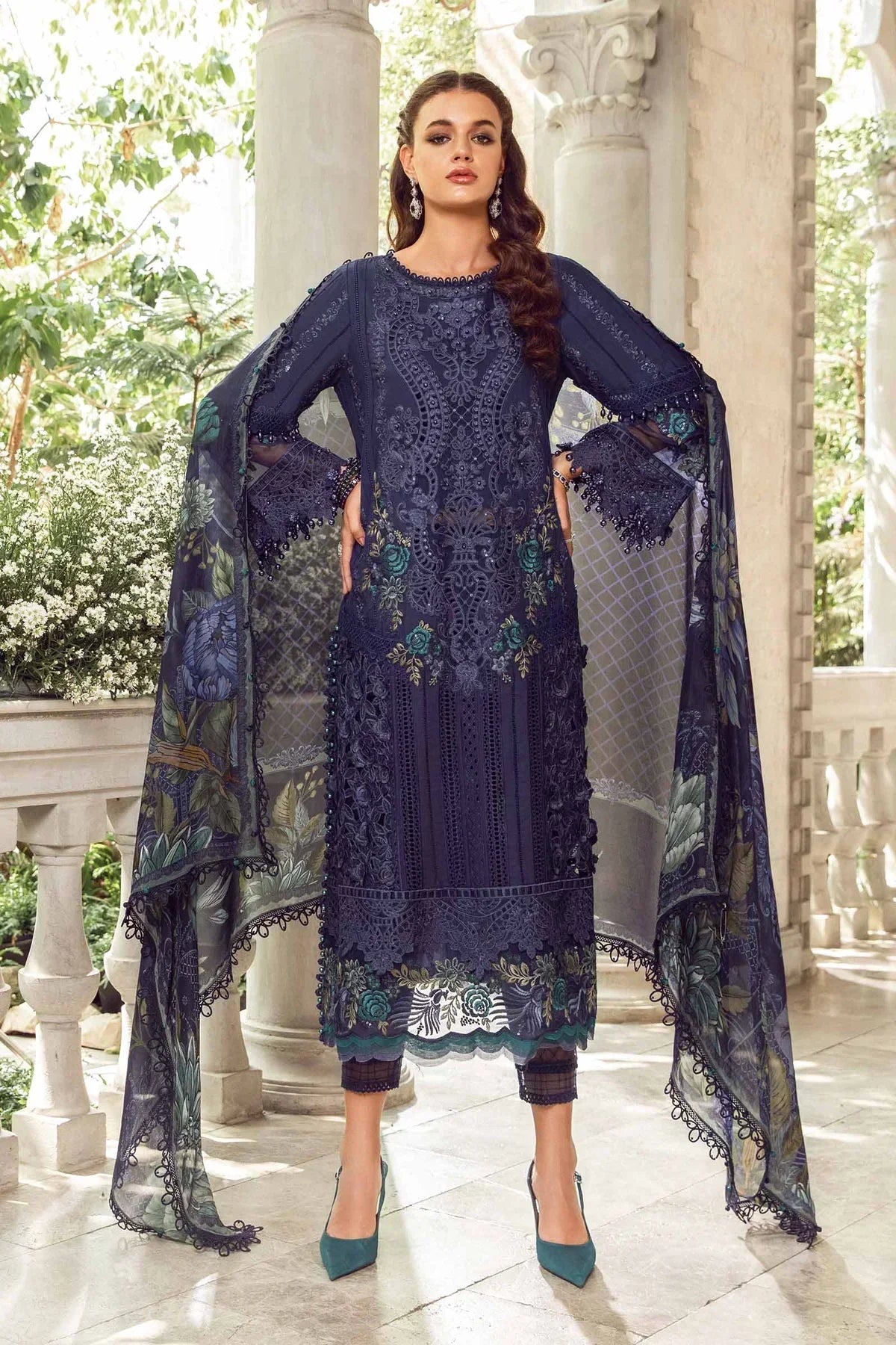 Maria B | Eid Lawn Collection | 09 - Waniyas