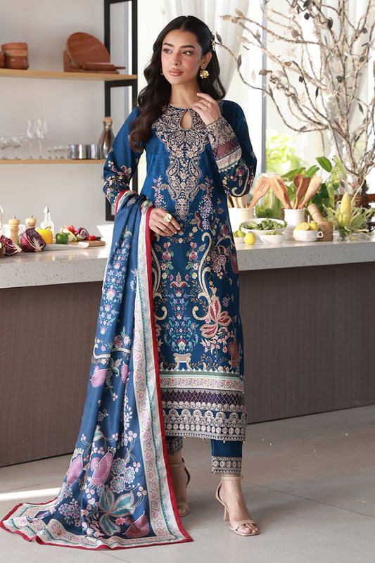 Gulaal | Delia Lawn | Onyxa - Luxury Dress - available at Maria Faisal in UK and USA.