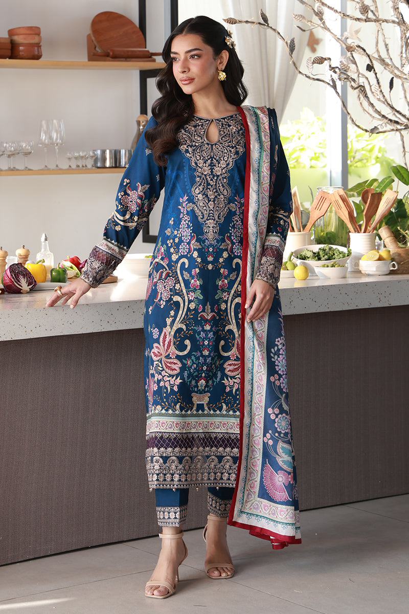 Gulaal | Delia Lawn | Onyxa - Luxury Dress - available at Maria Faisal in UK and USA.