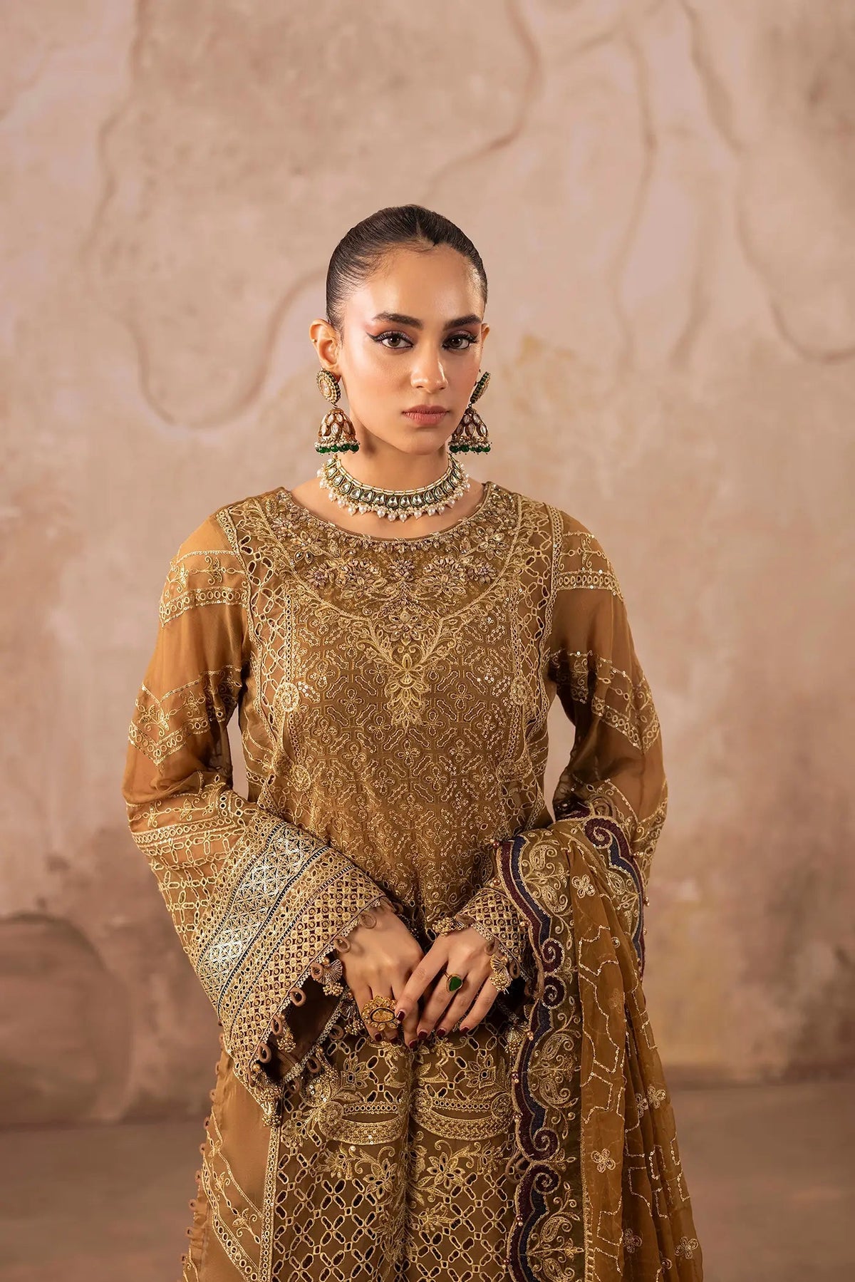 Adans Libas | Barroco Formals 25 | Barroco 1559 - Formal Dress - available at Maria Faisal in UK and USA.