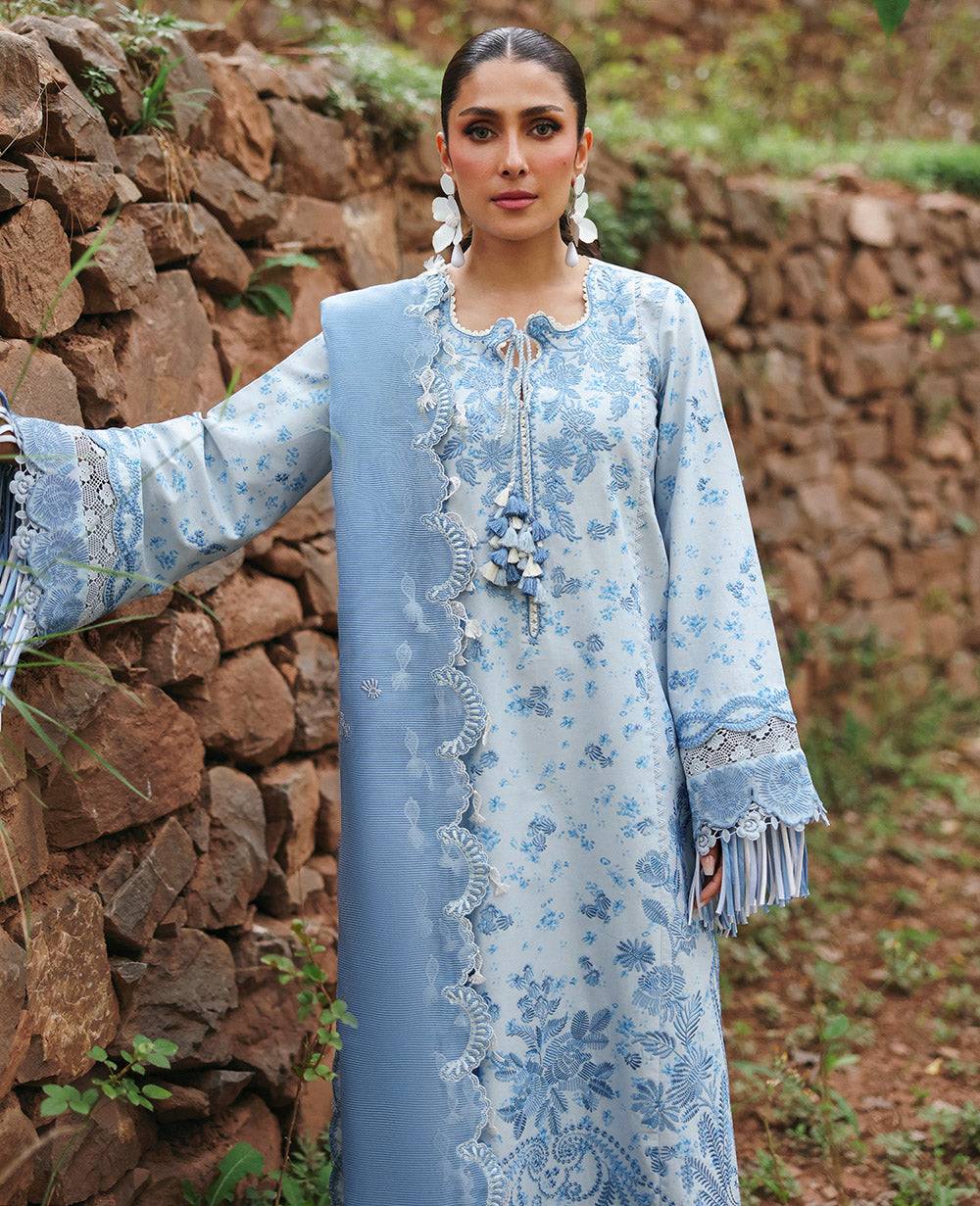 Republic Womenswear | Talia Luxury Lawn 25 | D2-B - Mireya by Maria Faisal - Registered Vendor of : Republic Womenswear - type : Ladies Clothes - 100% original wedding dresses