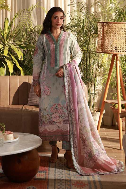 Gulaal | Delia Lawn 26 | Elys - Luxury Dress - available at Maria Faisal in UK and USA.