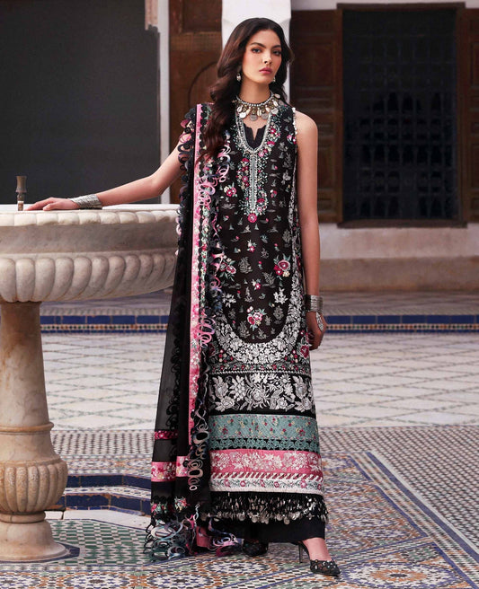 Republic Womenswear | Reine Luxury Lawn 26 | Elia - Dress - available at Maria Faisal in UK and USA.