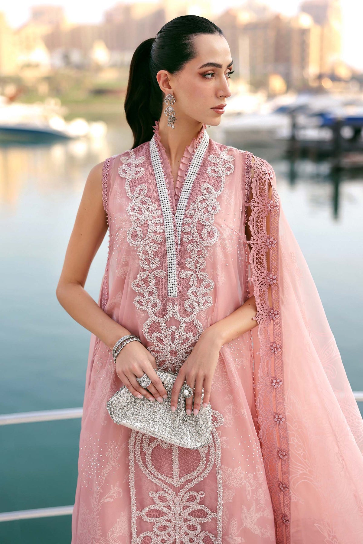Maria B | Lawn 26 | D-2604-B - Luxury Dress - available at Maria Faisal in UK and USA.