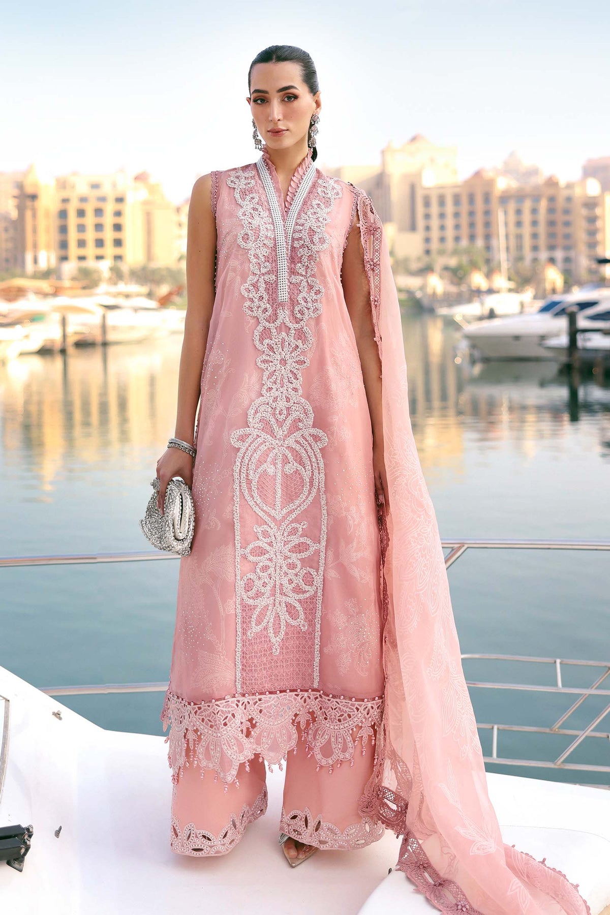 Maria B | Lawn 26 | D-2604-B - Luxury Dress - available at Maria Faisal in UK and USA.