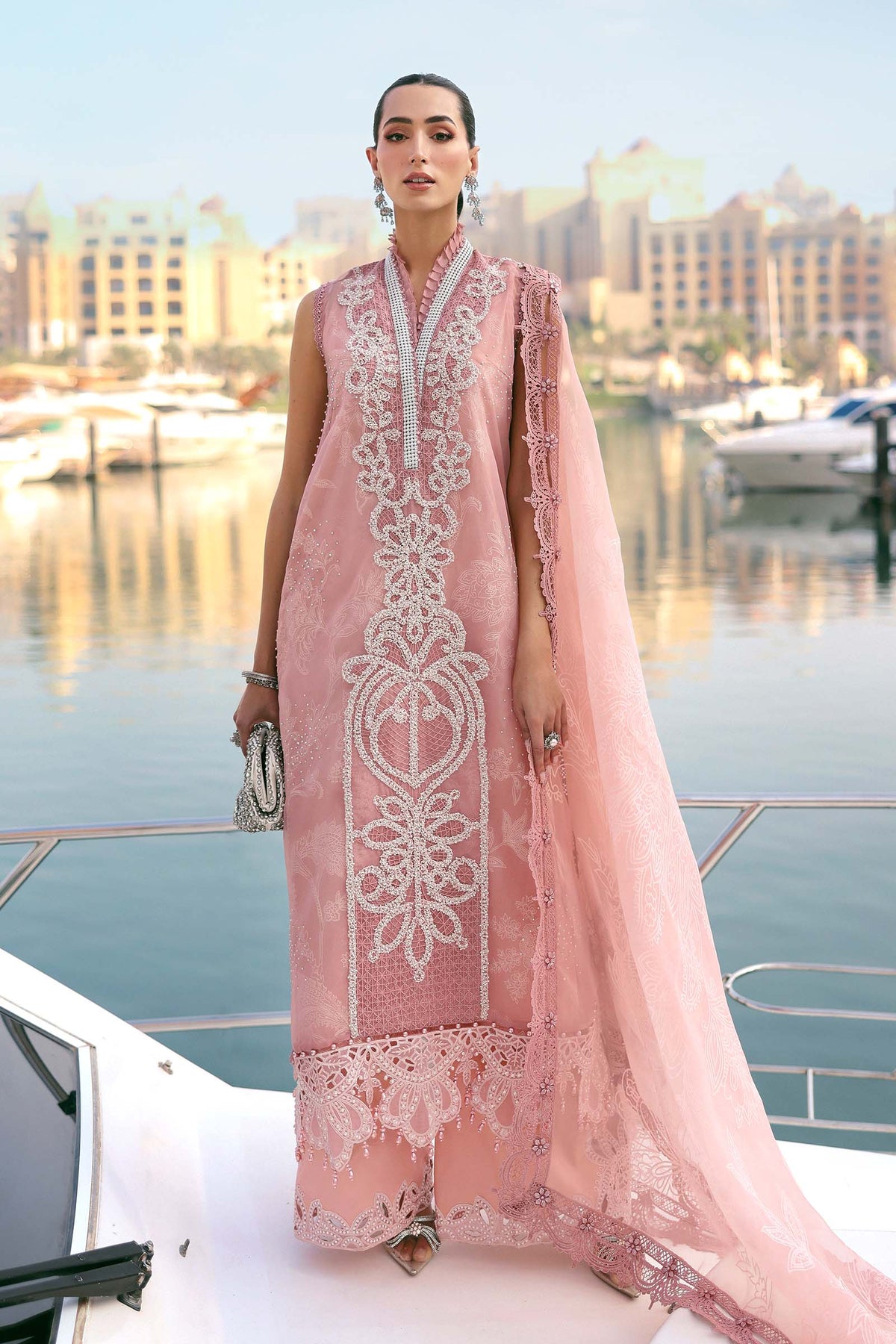 Maria B | Lawn 26 | D-2604-B - Luxury Dress - available at Maria Faisal in UK and USA.
