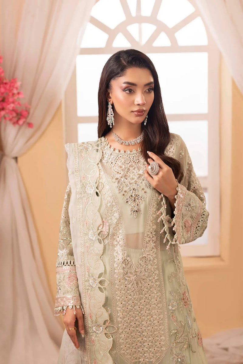 Adans Libas | Barroco Formals 25 | Barroco 1553 - Formal Dress - available at Maria Faisal in UK and USA.
