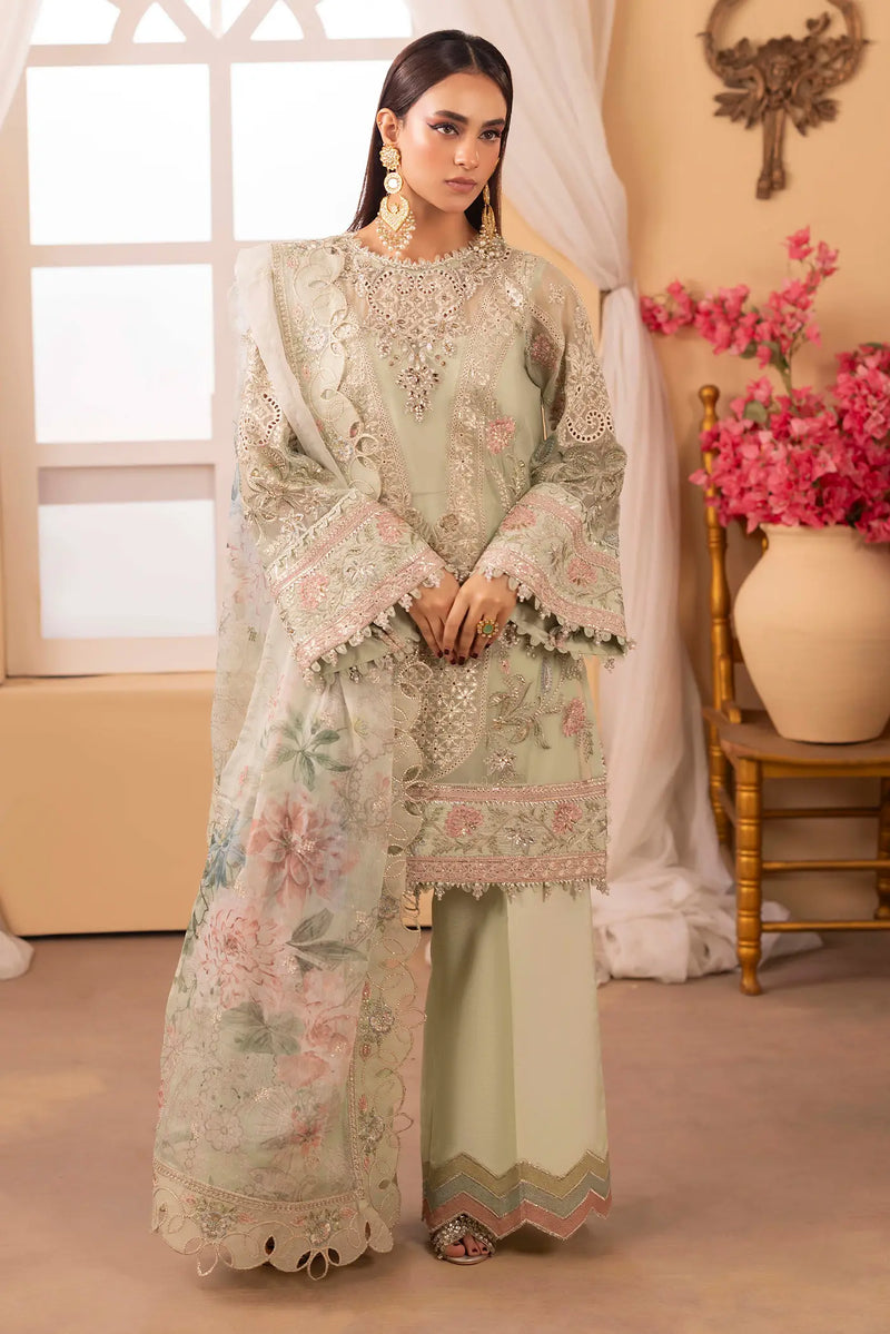 Adans Libas | Barroco Formals 25 | Barroco 1553 - Formal Dress - available at Maria Faisal in UK and USA.