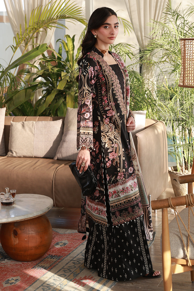 Gulaal | Delia Lawn | Soleil - Luxury Dress - available at Maria Faisal in UK and USA.