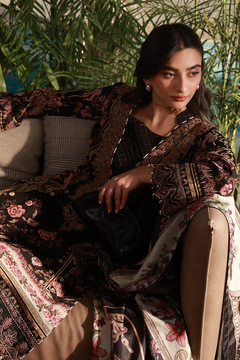 Gulaal | Delia Lawn | Soleil - Luxury Dress - available at Maria Faisal in UK and USA.