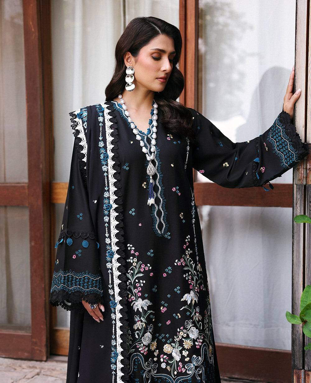 Republic Womenswear | Talia Luxury Lawn 25 | D5-B - Zaraé by Maria Faisal - Registered Vendor of : Republic Womenswear - type : Ladies Clothes - 100% original wedding dresses