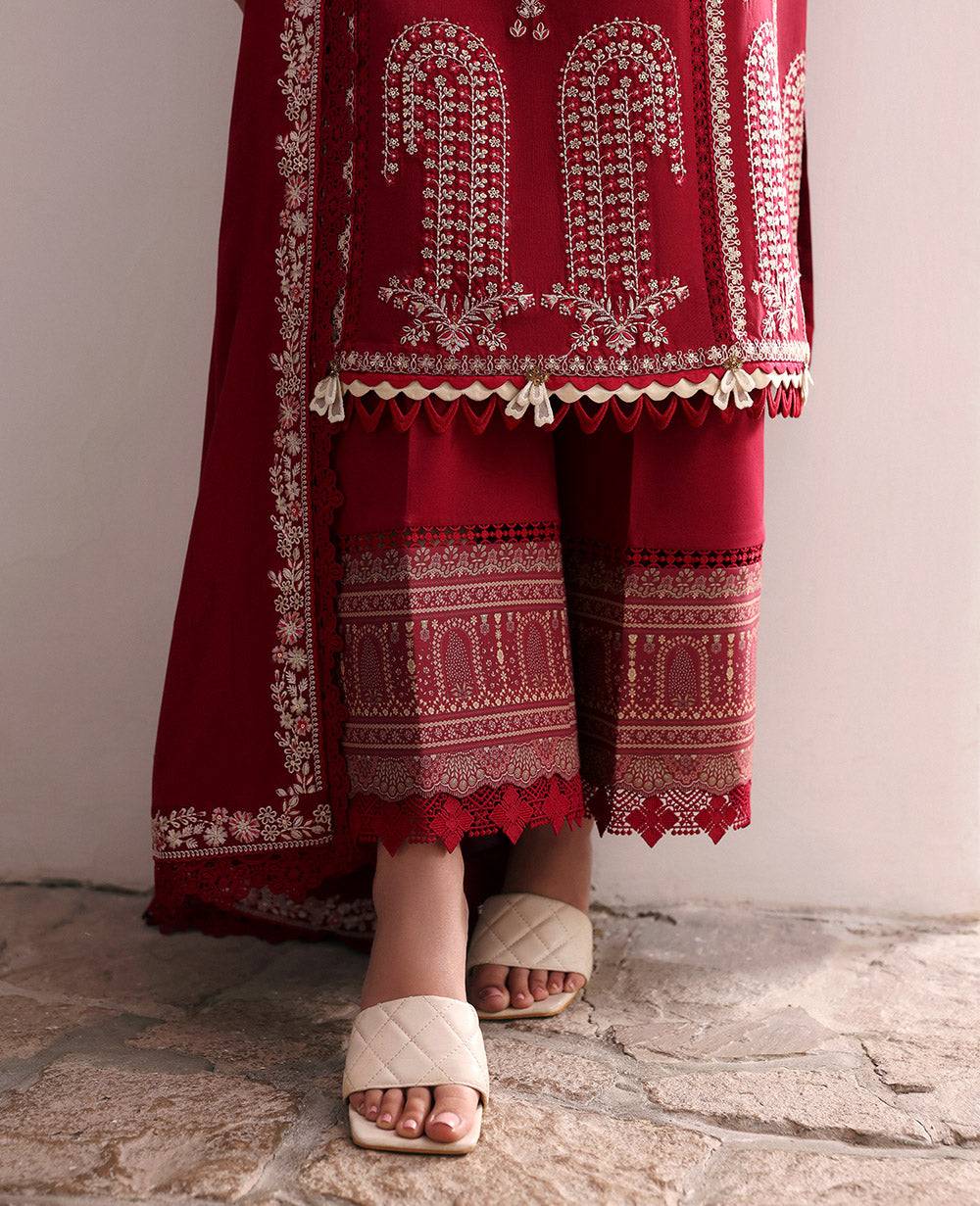 Republic Womenswear | Talia Luxury Lawn 25 | D6-A - Evara by Maria Faisal - Registered Vendor of : Republic Womenswear - type : Ladies Clothes - 100% original wedding dresses