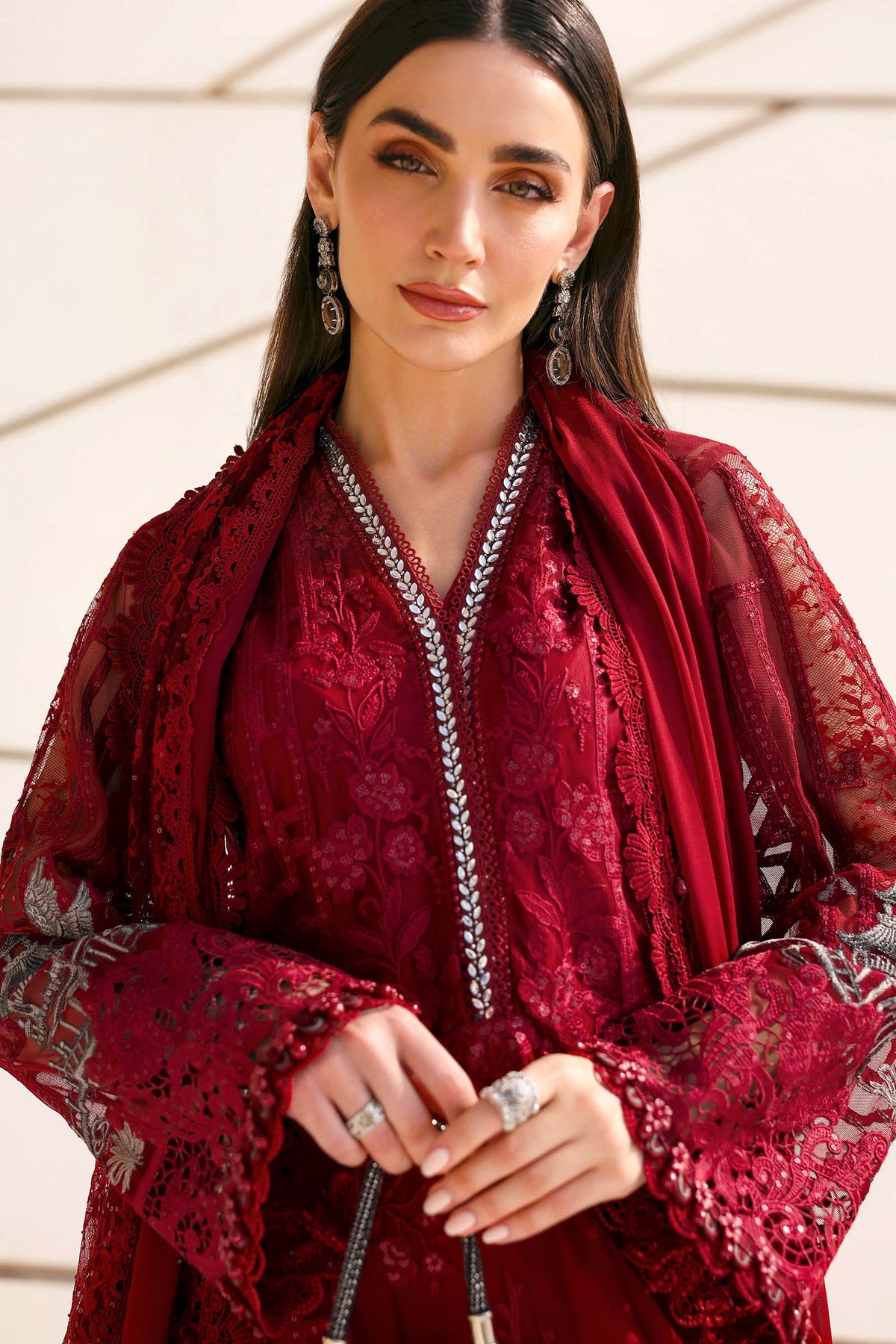 Maria B | Lawn 26 | D-2607-A - Luxury Dress - available at Maria Faisal in UK and USA.
