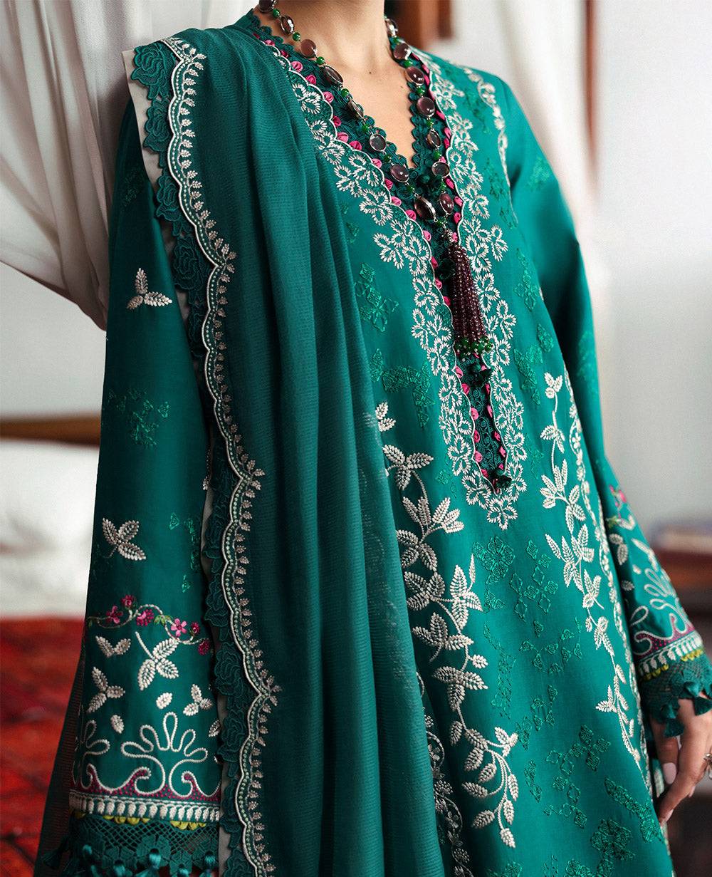 Republic Womenswear | Talia Luxury Lawn 25 | D8-B - Nia by Maria Faisal - Registered Vendor of : Republic Womenswear - type : Ladies Clothes - 100% original wedding dresses