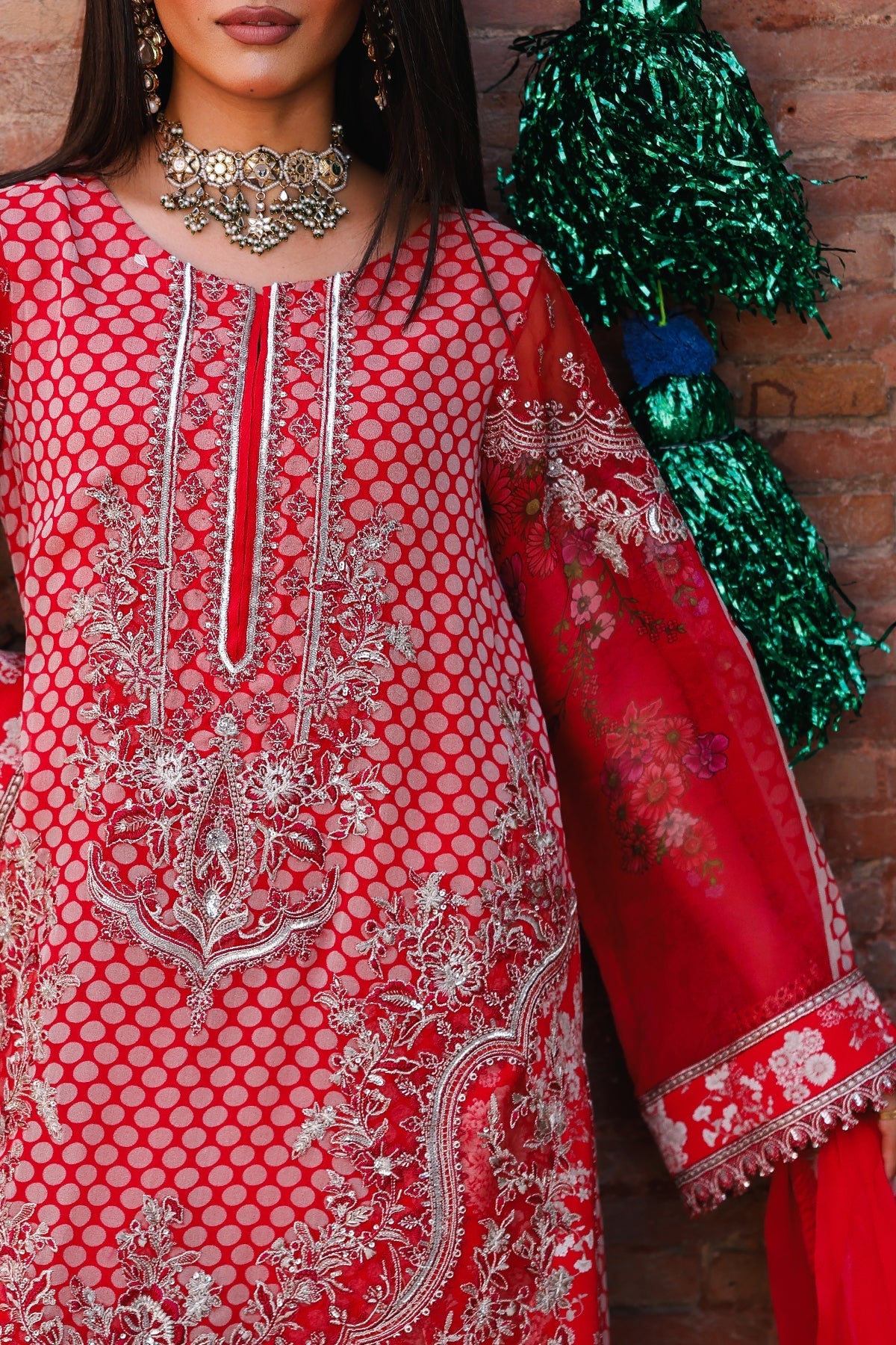 Charizma | Vasal Chiffon | VSL25-16 - Ladies Clothes - Maria Faisal