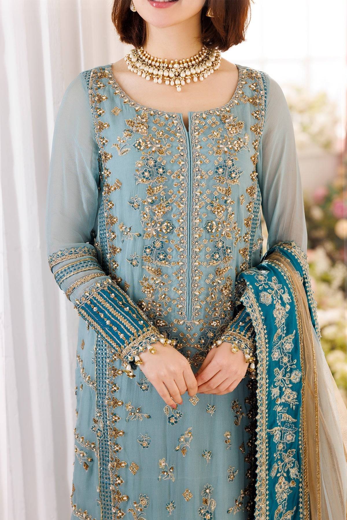 Charizma | Dastaan e Jashaan Formals 25 | DJ5-08 by Maria Faisal - Registered Vendor of : Charizma - type : Ladies Clothes - 100% original wedding dresses
