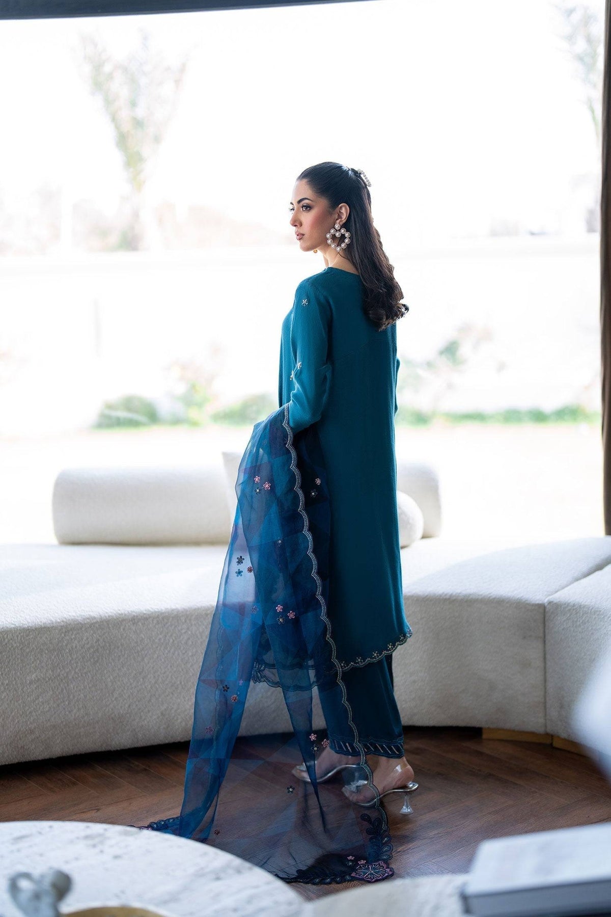 Dhanak | SS 25 Luxury Pret | SS25DL-0315 by Maria Faisal - Registered Vendor of : Dhanak - type : Ladies Clothes - 100% original wedding dresses