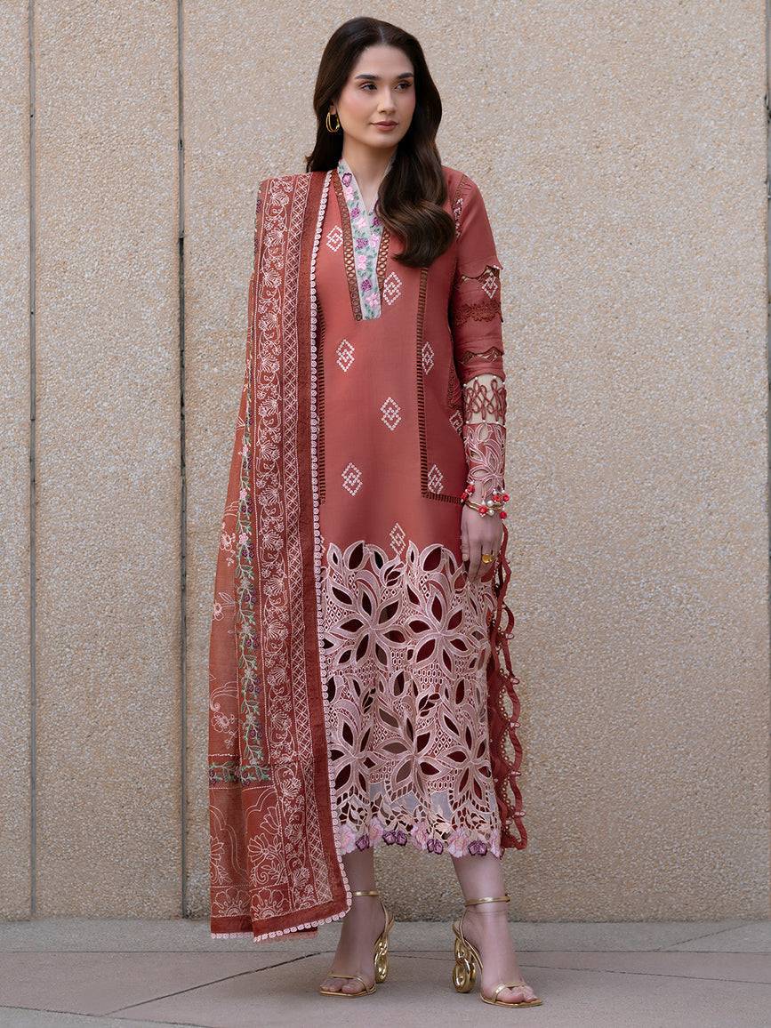 Parishay | Dil e Raqsam Festive Eid Lawn | DR-04 by Maria Faisal - Registered Vendor of : Parishay - type : Ladies Clothes - 100% original wedding dresses