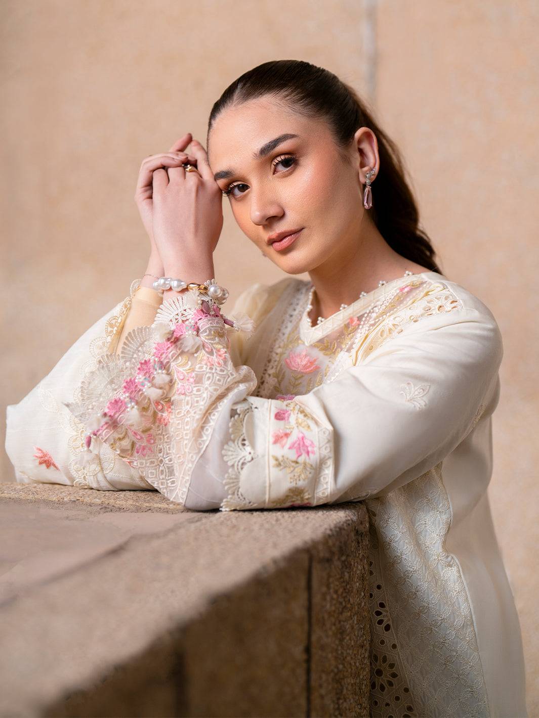 Parishay | Dil e Raqsam Festive Eid Lawn | DR-05 by Maria Faisal - Registered Vendor of : Parishay - type : Ladies Clothes - 100% original wedding dresses
