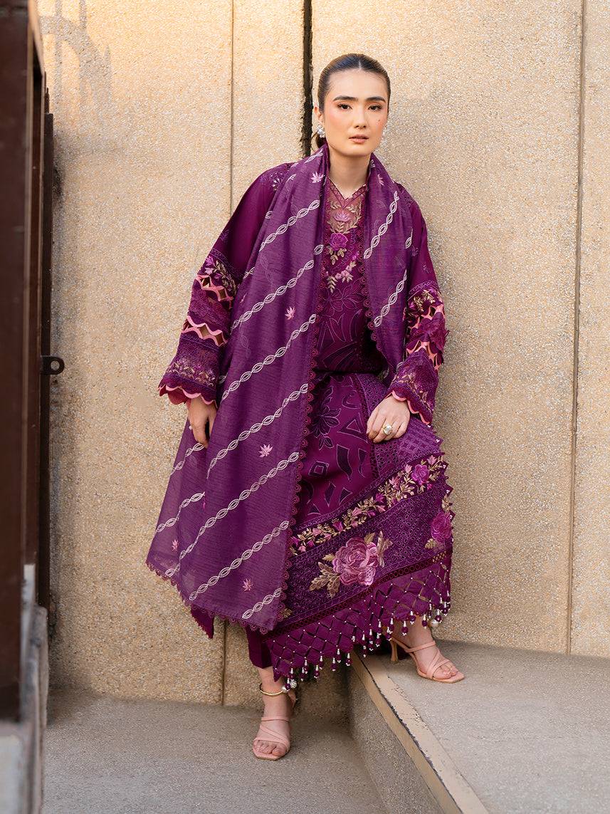 Parishay | Dil e Raqsam Festive Eid Lawn | DR-06 by Maria Faisal - Registered Vendor of : Parishay - type : Ladies Clothes - 100% original wedding dresses