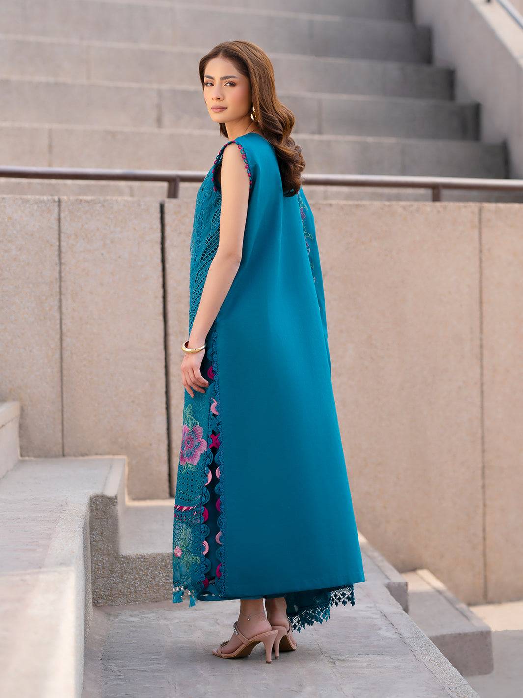 Parishay | Dil e Raqsam Festive Eid Lawn | DR-10 by Maria Faisal - Registered Vendor of : Parishay - type : Ladies Clothes - 100% original wedding dresses