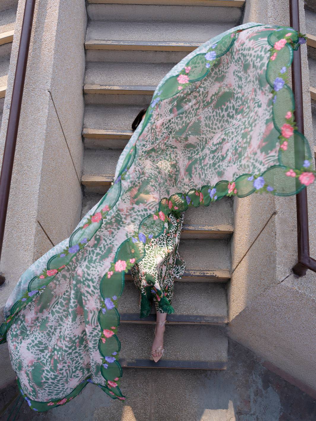 Parishay | Dil e Raqsam Festive Eid Lawn | DR-13 by Maria Faisal - Registered Vendor of : Parishay - type : Ladies Clothes - 100% original wedding dresses